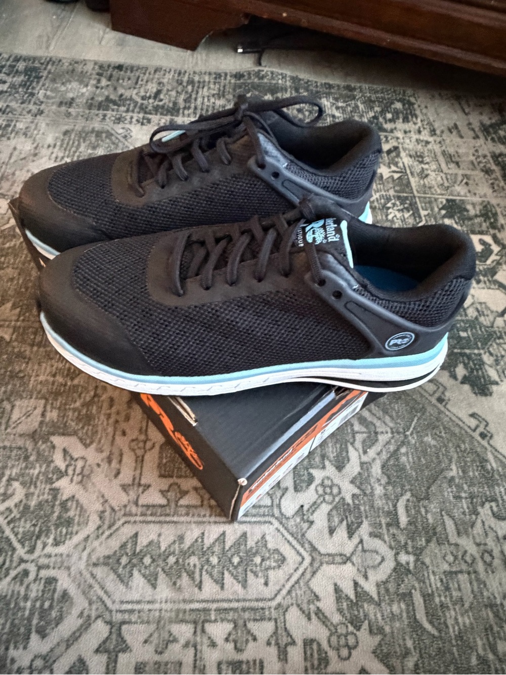 Timberland PRO Drivetrain SD3t Black Sneakers with composite safety toe size 9